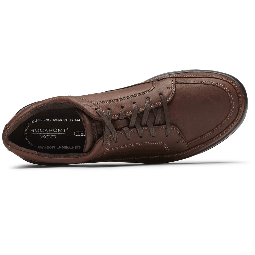 Rockport Mens Sneakers Brown - Junction Point Lace to Toe - UK 754-GJCKPD